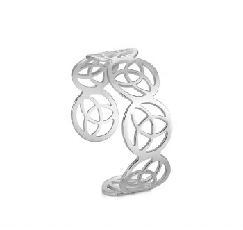 Newbridge Silverware Bangle Trinity Knot