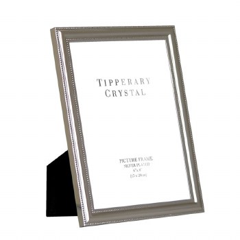 Tipperary Crystal Beaded Edge Frame 6x8&quot;
