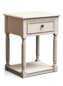 Grange Living Table Pebble Grey 1 Drawer
