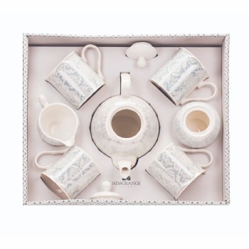 Newgrange Living Bella 7pce Bone China Tea Set