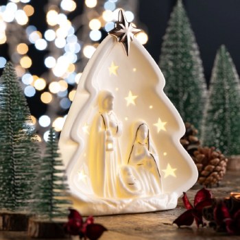 Belleek Belleek Nativity Tree LED