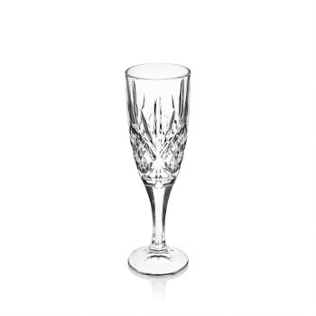 Tipperary Crystal Belvedere Champagne Flute Set of 6