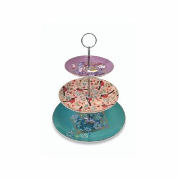 Tipperary Crystal Birdy Cake Stand