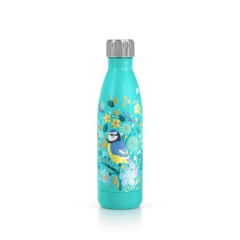 Tipperary Crystal Birdy Water Bottle Blue Tit