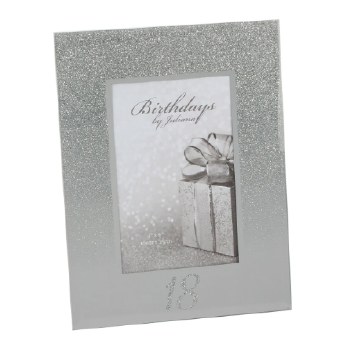 Birthday Frame 18th Glitter