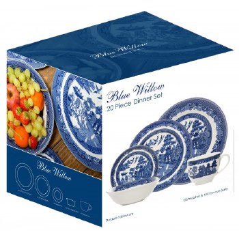 Blue Willow 20 piece Set