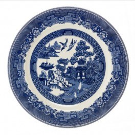 Blue Willow Breakfast Plate