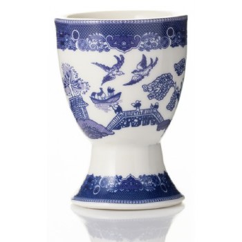Blue Willow Eggcup Ceramic