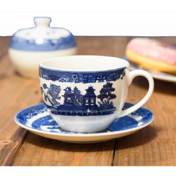 Blue Willow Teacup 8oz
