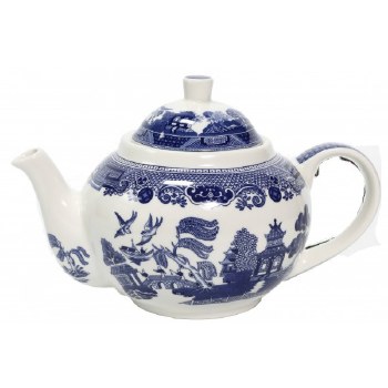 Blue Willow Teapot 1 Ltr