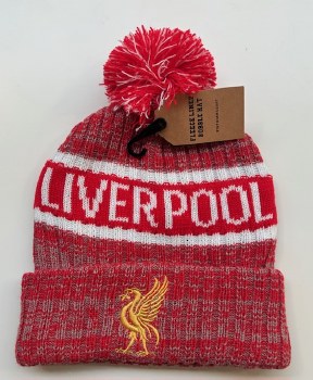 Bobble Hat Liverpool Red