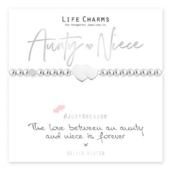 Life Charms Bracelet Aunty &amp; Niece