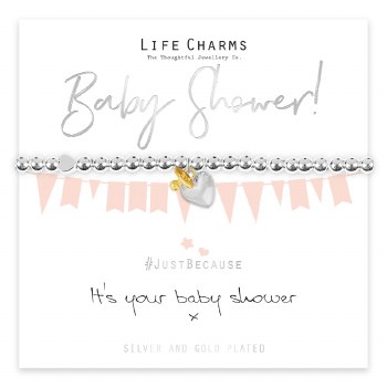 Life Charms Bracelet Baby Shower