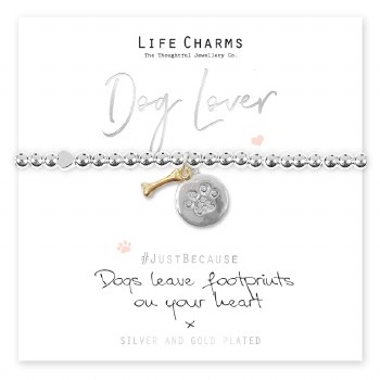 Life Charms Bracelet Dog