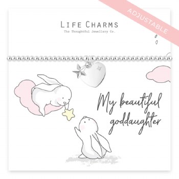 Life Charms Bracelet Goddaughter