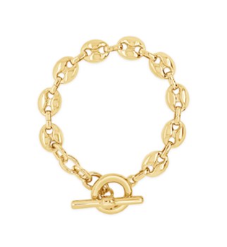 Absolute Jewellery Bracelet Gold Chunky B2317GL