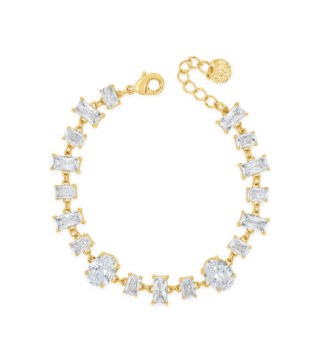 Absolute Jewellery Bracelet Gold CZ B2271GL