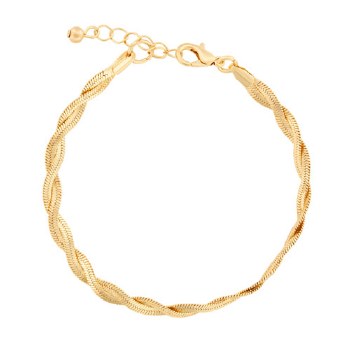 Indulgence Bracelet Gold Woven