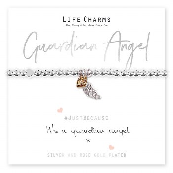 Life Charms Bracelet Guardian Angel