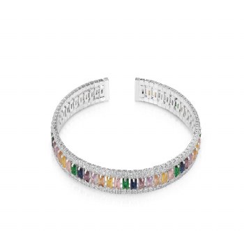 Newbridge Silverware Bracelet Multi Coloured