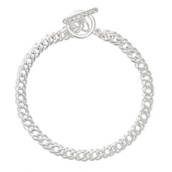 Indulgence Bracelet Silver Toggle &amp; Bar Bracelet