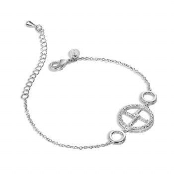 Newbridge Silverware Bracelet St Brigids Cross