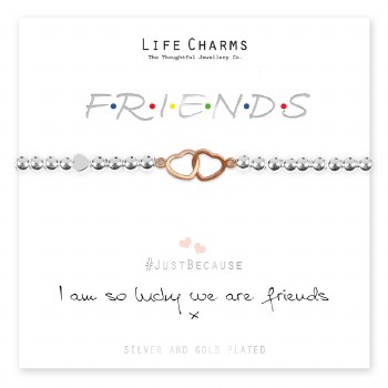 Life Charms Bracelet We Are Friends