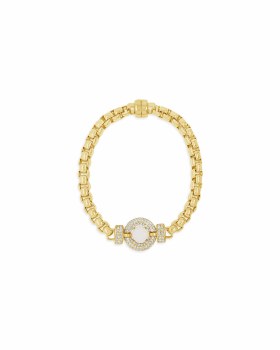 Absolute Jewellery BRACELET WHITE OPAL B2414WO