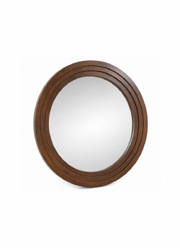 Grange Living Mirror Brown Round 78cm