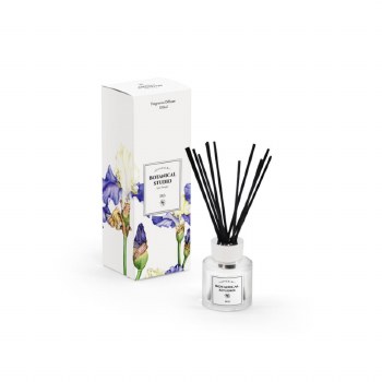 Tipperary Crystal Botanical Studio Bluebell Candle Iris Diffuser