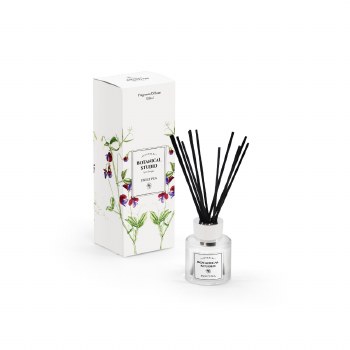 Tipperary Crystal Botanical Studio Bluebell Candle Sweet Pea Diffuser