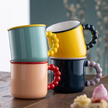 Belleek Bubble Mug Set of 4