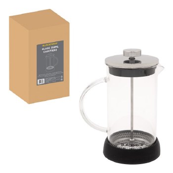 Cafetiere 350ml Glass Blackmoor