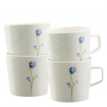 Aynsley Camille Pale Jade Mugs Set of 4