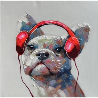 Grange Living Canvas Dog Headphone 70cm*70cm