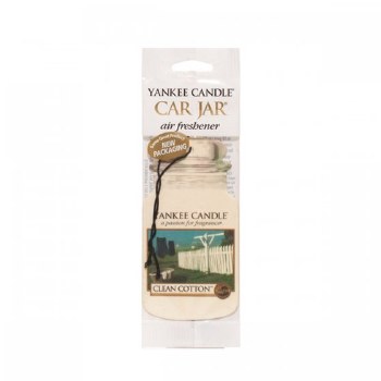 Yankee Candle Car Jar Clean Cotton