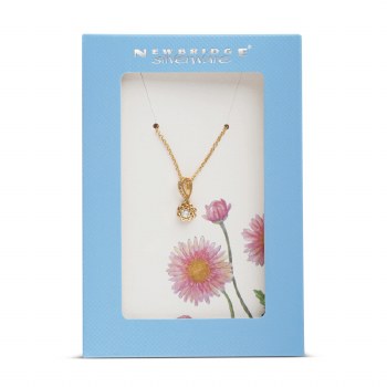Newbridge Silverware Card Pendant Blooming Gorgeous