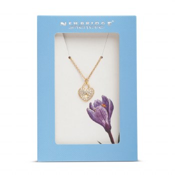 Newbridge Silverware Card Pendant Star in your Heart