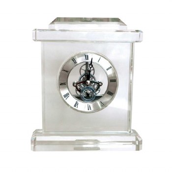 Tipperary Crystal Carriage Clock Square