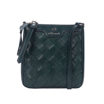 Gionni Handbags CERES CROSSBODY SNAKE DARK GREEN