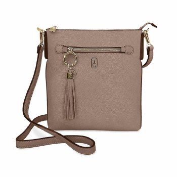 Tipperary Crystal Chelsea Crossbody Bag Beige