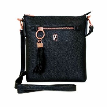 Tipperary Crystal Chelsea Crossbody Bag Black