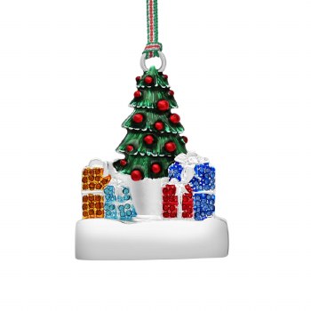 Newbridge Silverware Christmas Tree with Gifts Decoration