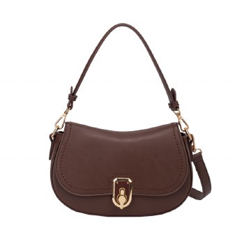 Dice Handbags Cirrus Small Shoulder Bag Brown