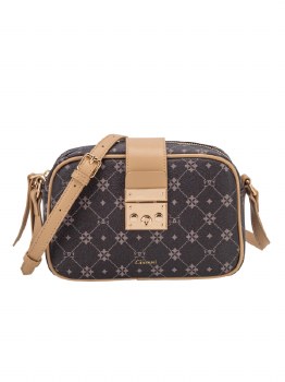 GIONNI HANDBAG CITRINE BOX BAG BROWN