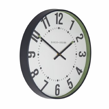 Tara Lane Clock Sorrento Green 40cm