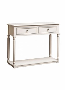 Grange Living Console Table Pebble Grey