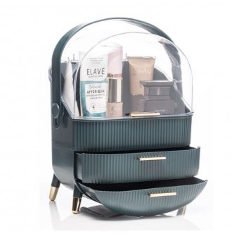 Grange Living Cosmetics Box 2 Drawer Green
