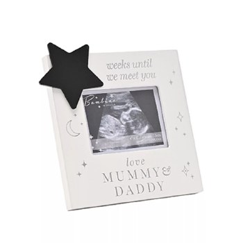 Bambino Countdown Scan Frame Mum &amp; Dad