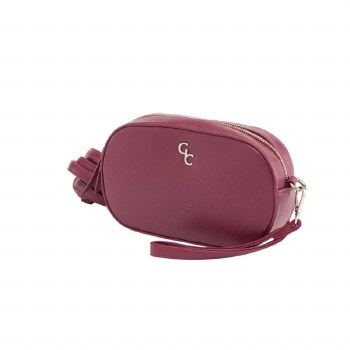 Galway Crystal Cross Body Bag - Mulberry